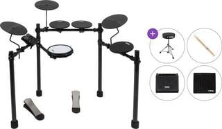 Setovi električnih bubnjeva NRG EDK-10 Kickstart Kit Premium SET Black Setovi električnih bubnjeva