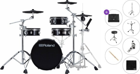 Elektronická bicia sada Roland VAD-103 Premium SET Black Elektronická bicia sada - 1