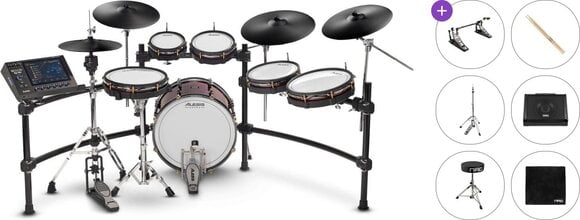 Electronic Drumkit Alesis Strata Prime Premium SET Black Electronic Drumkit - 1