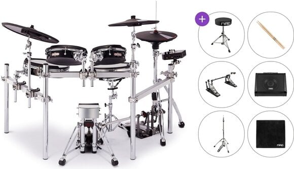 Комплект електронни барабани Pearl P-EM-53T e/Merge Traditional Premium SET Black Комплект електронни барабани - 1