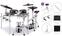 Комплект електронни барабани Pearl P-EM-53T e/Merge Traditional Premium SET Black Комплект електронни барабани