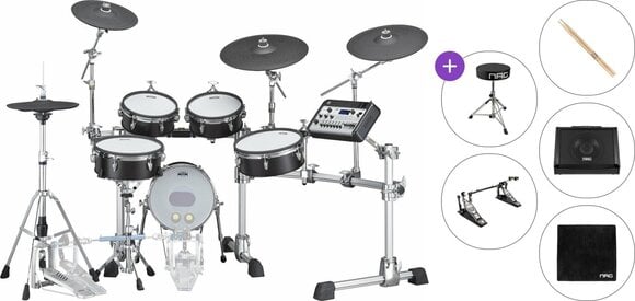 Bateria eletrónica Yamaha DTX10K-M Premium SET Black Forest Bateria eletrónica - 1