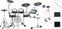Electronic Drumkit Yamaha DTX10K-X Premium SET Black Forest Electronic Drumkit
