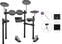 Electronic Drumkit Yamaha DTX402K Premium SET Black Electronic Drumkit