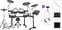 Electronic Drumkit Yamaha DTX8K-M Premium SET Black Forest Electronic Drumkit