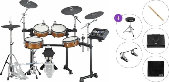 Set de tobe electronice Yamaha DTX8K-X Premium SET Real Wood Set de tobe electronice - 1