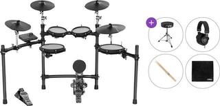 Електронна барабанна установка Nux DM-310 Standard SET Black Електронна барабанна установка