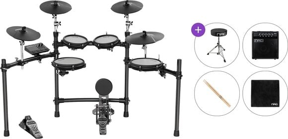 Electronic Drumkit Nux DM-310 Premium SET Black Electronic Drumkit - 1