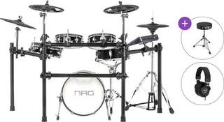 Електронна барабанна установка NRG EDK-600 Performance Kit Basic SET Black Електронна барабанна установка