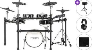 Електронна барабанна установка NRG EDK-600 Performance Kit Standard SET Black Електронна барабанна установка