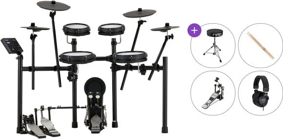 Електронна барабанна установка Roland TD-07KV2 Basic SET Black Електронна барабанна установка - 1