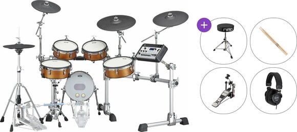 Elektrooniline trummikomplekt Yamaha DTX10K-X Basic SET Real Wood Elektrooniline trummikomplekt - 1
