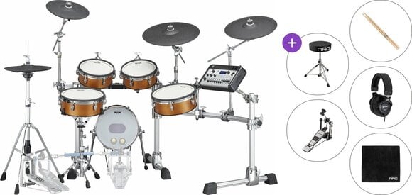 Електронна барабанна установка Yamaha DTX10K-X Standard SET Real Wood Електронна барабанна установка - 1