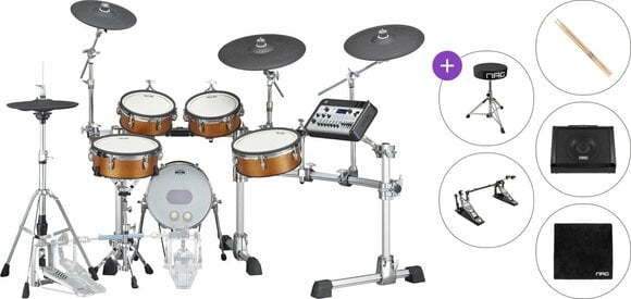 Elektrooniline trummikomplekt Yamaha DTX10K-X Premium SET Real Wood Elektrooniline trummikomplekt - 1
