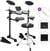 Set Batteria Elettronica Pearl eRoadshow Premium SET Black Set Batteria Elettronica
