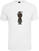 Skjorte 2Pac Skjorte LA Sketch Unisex hvid M
