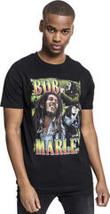 Camiseta de manga corta Bob Marley Camiseta de manga corta Roots Unisex Black XS