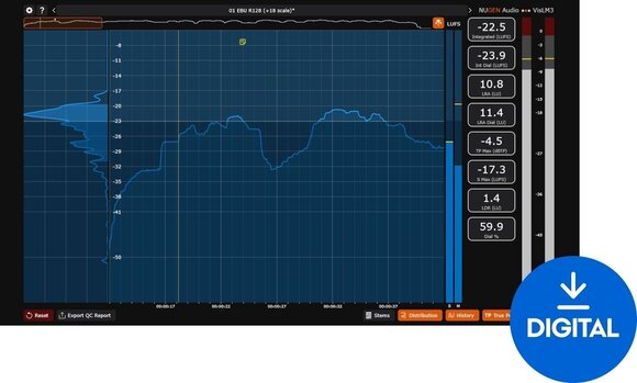 Software Plug-In FX Processor Nugen Audio VisLM 3 (Digital product) - 1
