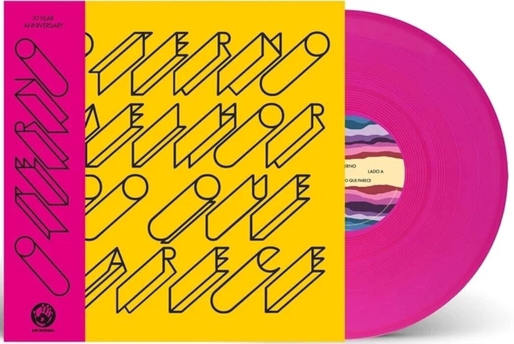 Vinyl Record O Terno - Melhor Do Que Parece (Indie Exclusive) (Pink Coloured) (LP)