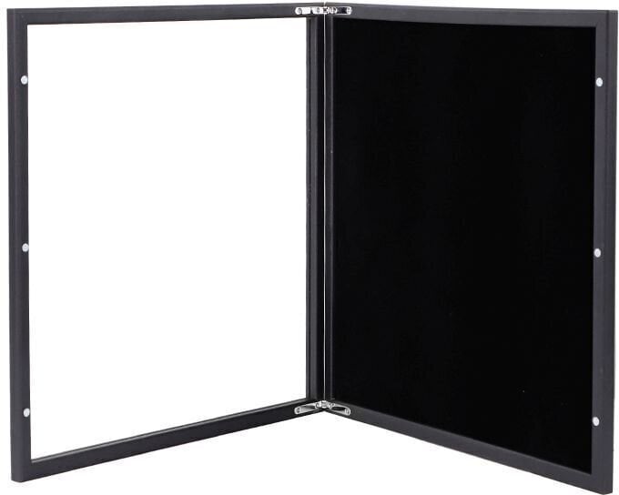 Soporte para discos de vinilo montado en la pared Renote Magnetic Vinyl record albums Frame Soporte para discos de vinilo montado en la pared Black (Como nuevo)