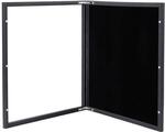 Renote Magnetic Vinyl record albums Frame Soporte para discos de vinilo montado en la pared Black