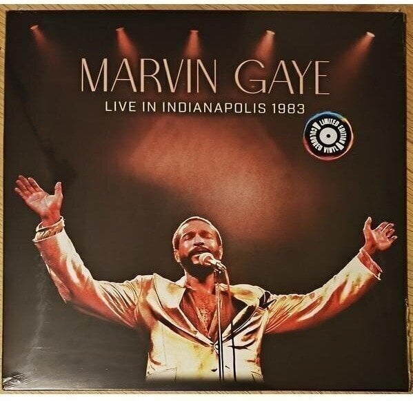 Vinylplate Marvin Gaye - Live In Indianapolis 1983 (Violet Coloured) (LP)