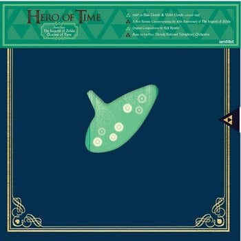 Vinyl Record Slovak National Symphony Orchestra - Hero Of Time (O.S.T.) (Blue/Violet Cloudy Coloured) (2 LP) - 1
