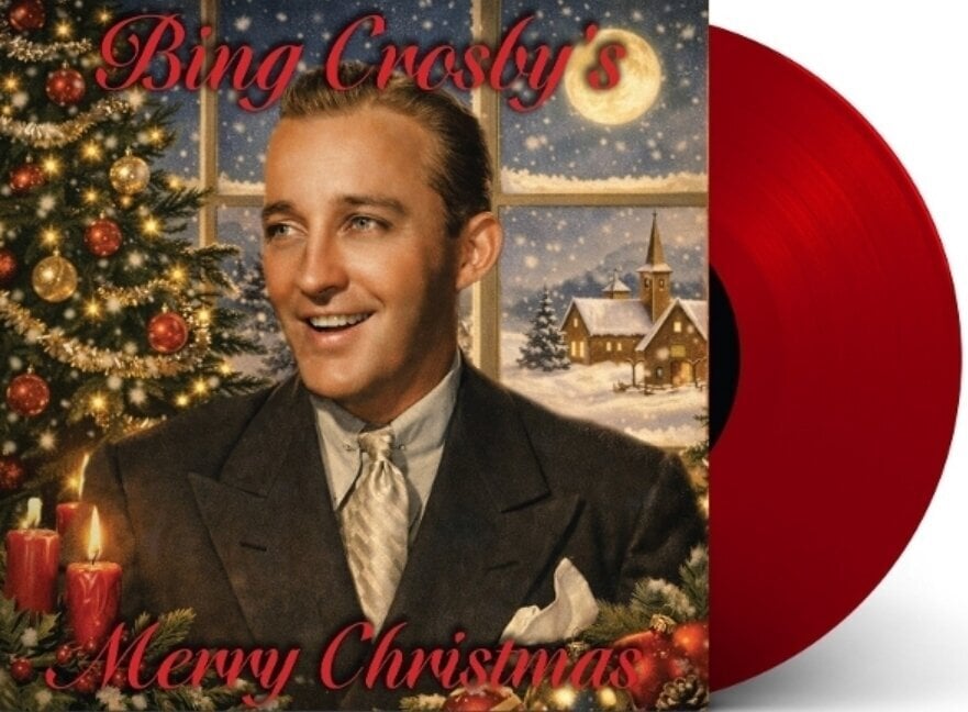 Disco de vinilo Bing Crosby - Merry Christmas (Red Coloured) (LP)