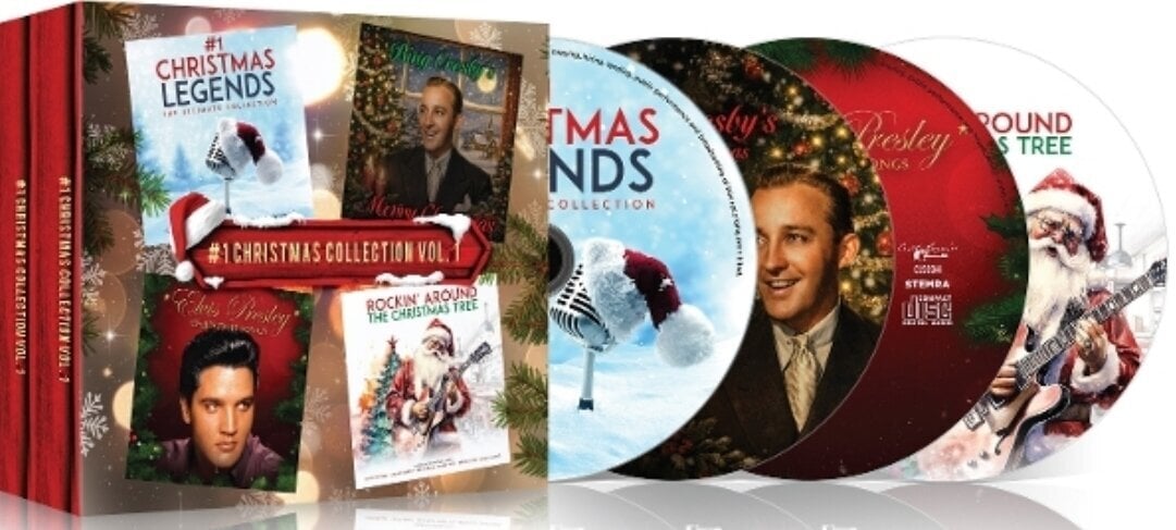 Muzički CD Various Artists - #1 Christmas Collection - Volume 1 (4 CD)