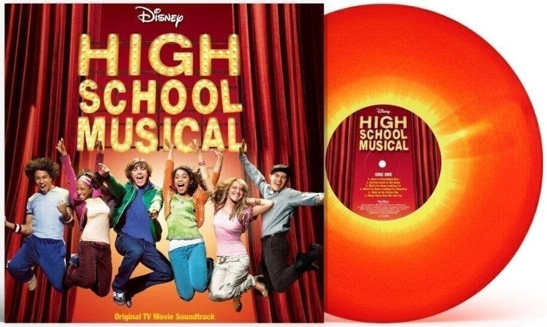 Vinyl Record High School Musical Cast - High School Musical (O.S.T.) (20th Anniversary/Limited Edition) (Red/Yellow Coloured) (LP)
