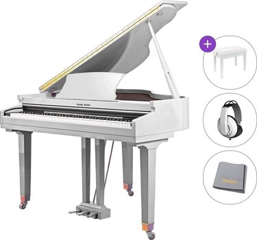 Piano de cola grand digital Pearl River GP 1100 Standard SET Piano de cola grand digital White - 1