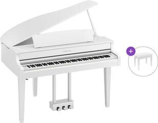 Digitálne grand piano Yamaha CLP-865GPWH Basic SET Digitálne grand piano Polished White