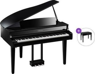 Digitalt grand flygel Yamaha CLP-865GP Basic SET Digitalt grand flygel Polished Ebony