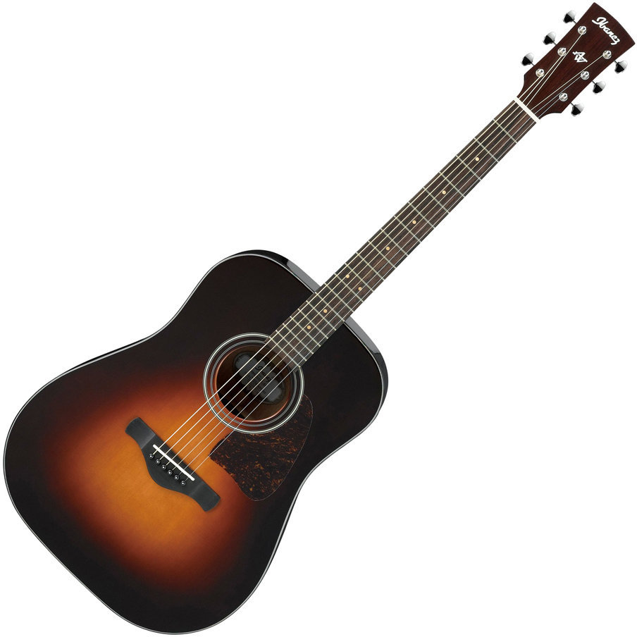 Akoestische gitaar Ibanez AW4000-BS Brown Sunburst