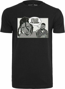 T-Shirt Drake T-Shirt Sorry Black S - 1