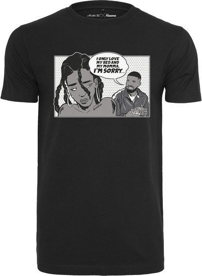 T-shirt Drake Sorry Black M T-shirt