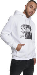 2Pac Faces Hoody White M 2Pac Faces Hoody White M