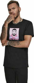 T-Shirt Drake T-Shirt Nice For What Schwarz M - 1