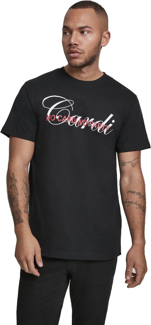 T-shirt Cardi B No Party Black S T-shirt