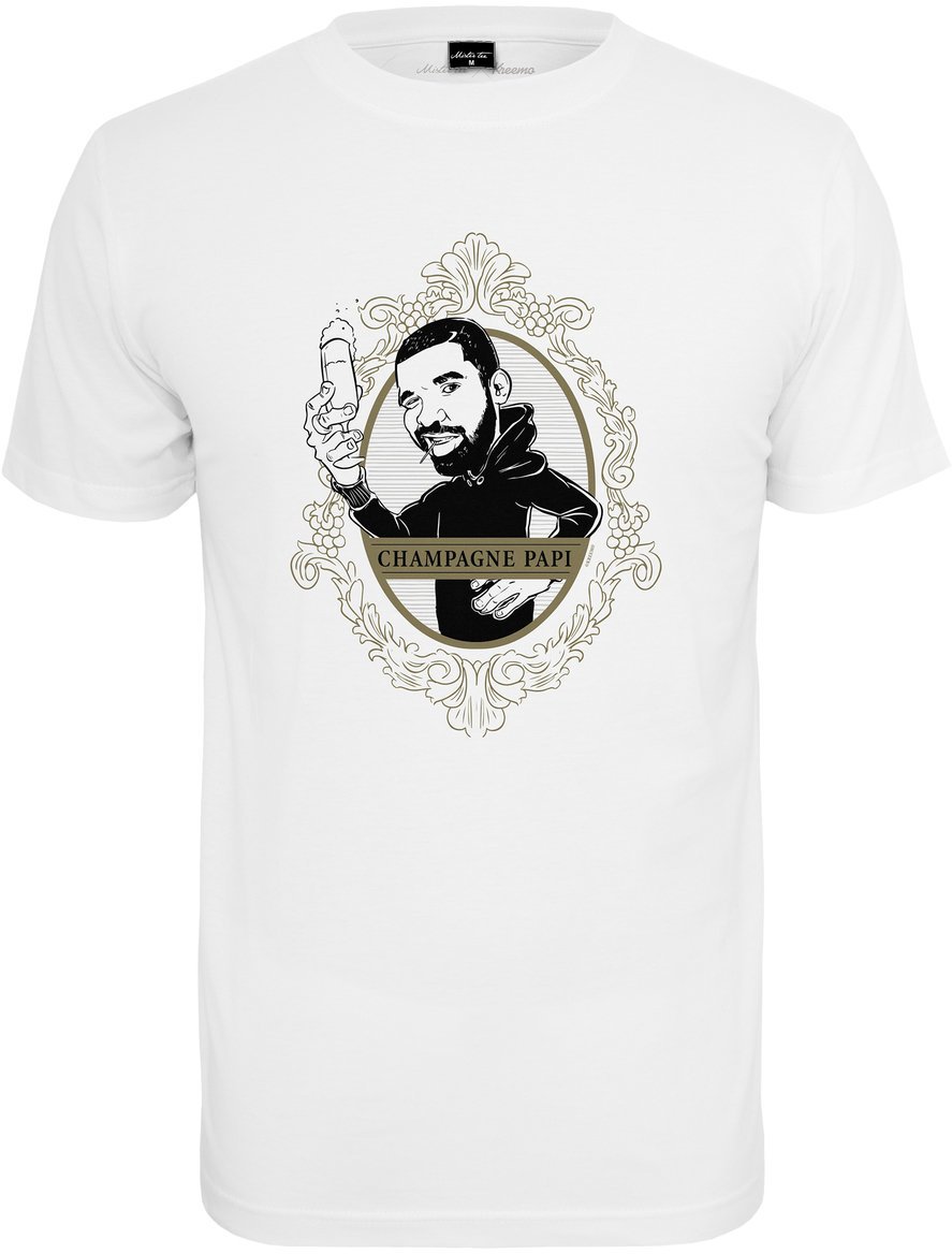 Shirt Drake Shirt Champagne Papi Unisex White XS