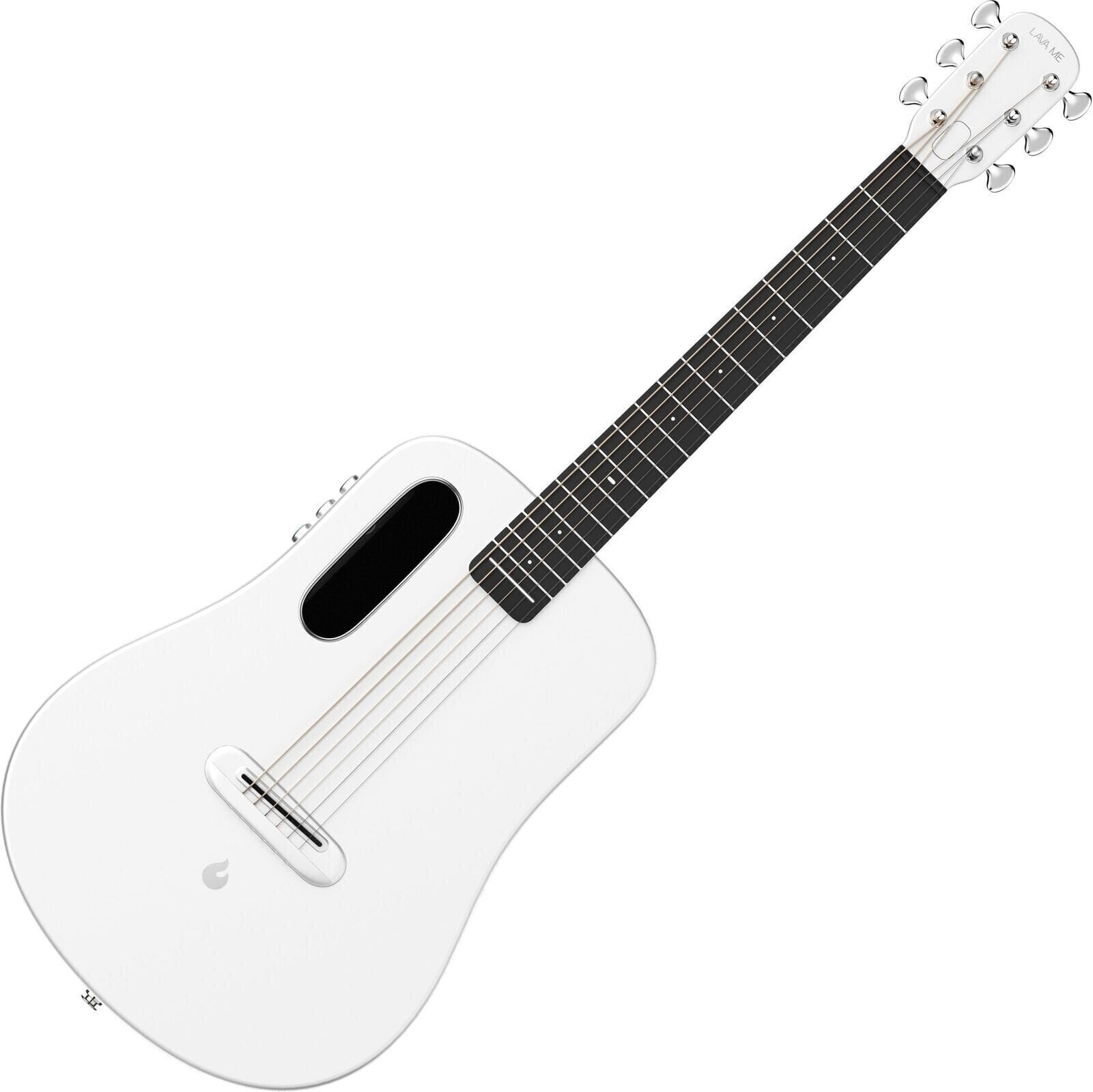 Guitarra electroacustica Lava Music ME air Carbon White Guitarra electroacustica