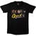 T-Shirt Queen Budapest Stage Short Sleeve T-Shirt Black L