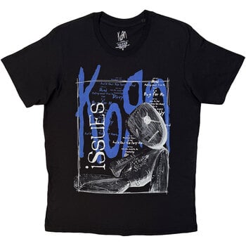 T-Shirt Korn Issues Box Short Sleeve T-Shirt Black S - 1