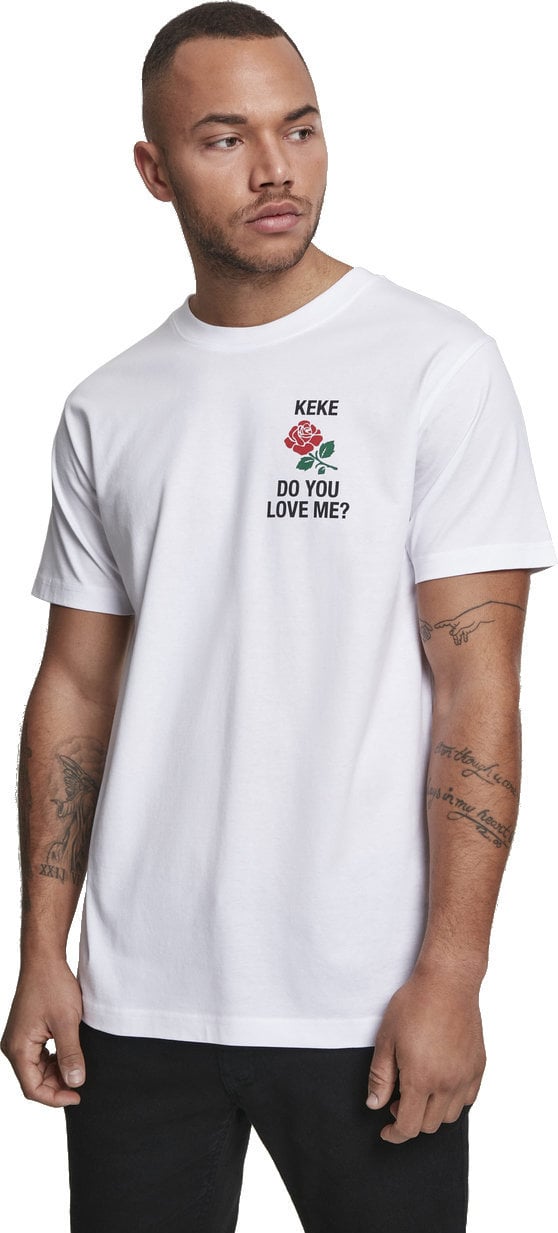 Tricou Drake Tricou Keke Love Unisex White XS