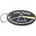 Музична підвіска Pink Floyd Dark Side of the Moon Oval Black Border Брелок