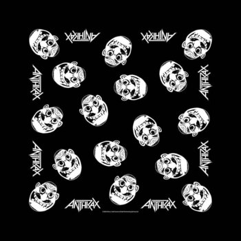 Шал Anthrax Шал Not Man Black - 1