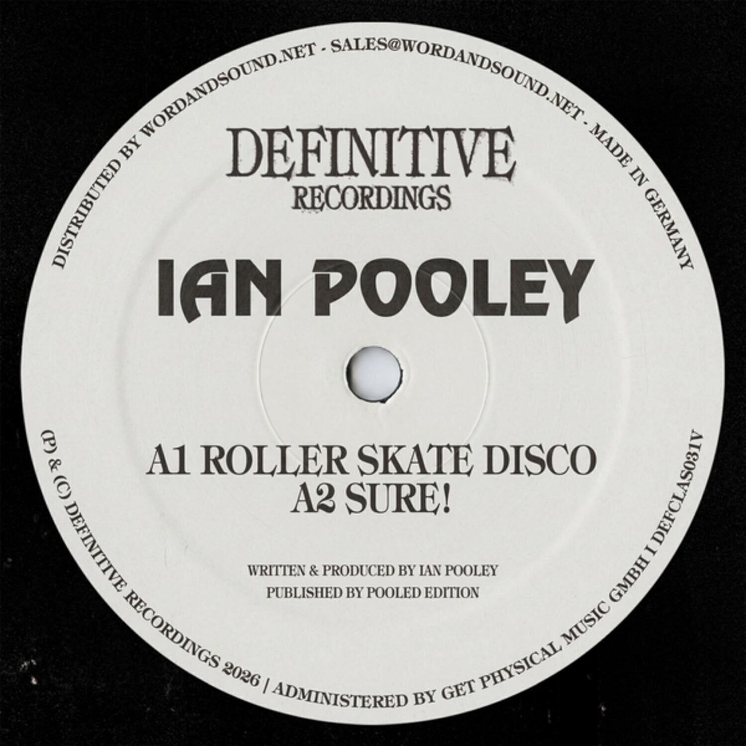 Vinyl Record Ian Pooley - Roller Skate Disco (Reissue) (Remastered) (12" SP)