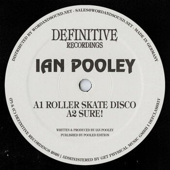 Vinyl Record Ian Pooley - Roller Skate Disco (Reissue) (Remastered) (12" SP) - 1