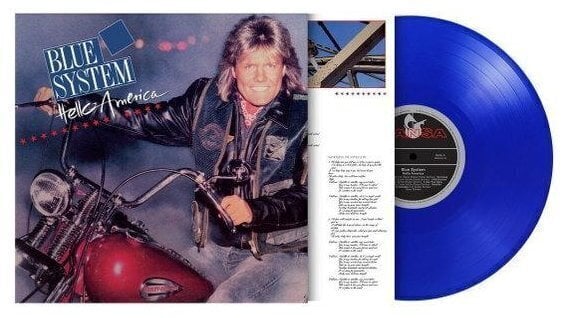 Vinylskiva Blue System - Hello America (Limited Edition) (Translucent Blue Coloured) (180 g) (LP)
