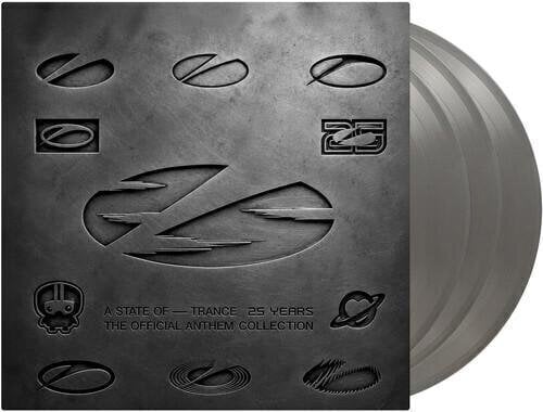 Вінілові платівки Armin Van Buuren - A State Of Trance 25 Years - The Official Anthem Collection (Limited Edition) (Silver Coloured) (3 LP)